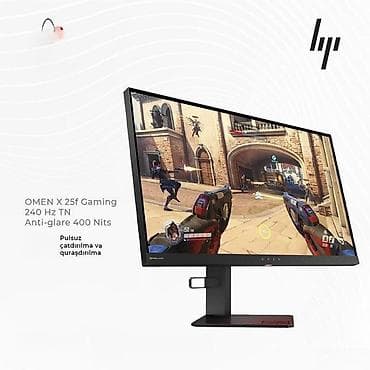 Monitor "OMEN X 25f Gaming" 🔹 Ekran Ölçüsü: 24.5 inch (62.23 cm) 🔹 lalafo.az -da Monitor "OMEN X 25f Gaming" 🔹 Ekran Ölçüsü: 24.5 inch (62.23 cm) 🔹