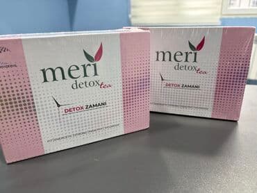 Məhsul: Meri Detox Tea – “Detox Zamanı” Xüsusiyyətlər: - Qutuda: 60 lalafo.az -da — 1 Məhsul: Meri Detox Tea – “Detox Zamanı” Xüsusiyyətlər: - Qutuda: 60 — 1
