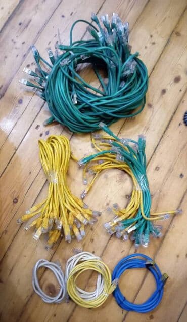 CAT6 UTP Şəbəkə kabeli Patch-cord və Fiber-optik duplex patch kabel lalafo.az -da CAT6 UTP Şəbəkə kabeli Patch-cord və Fiber-optik duplex patch kabel
