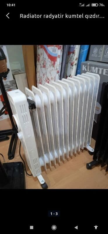 Yağ radiatoru, Kumtel, Pulsuz çatdırılma lalafo.az -da Yağ radiatoru, Kumtel, Pulsuz çatdırılma