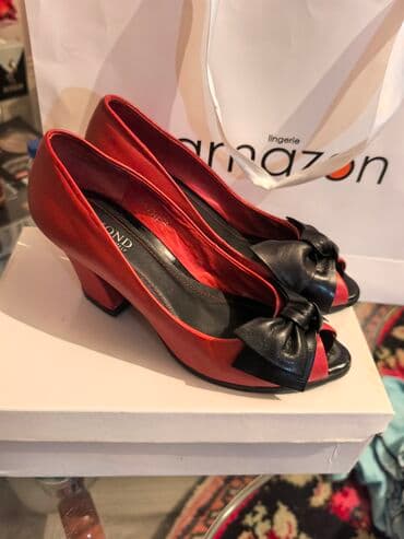 Tuflilər, Derimod, Ölçü: 38, rəng - Qırmızı, Yeni lalafo.az -da Tuflilər, Derimod, Ölçü: 38, rəng - Qırmızı, Yeni