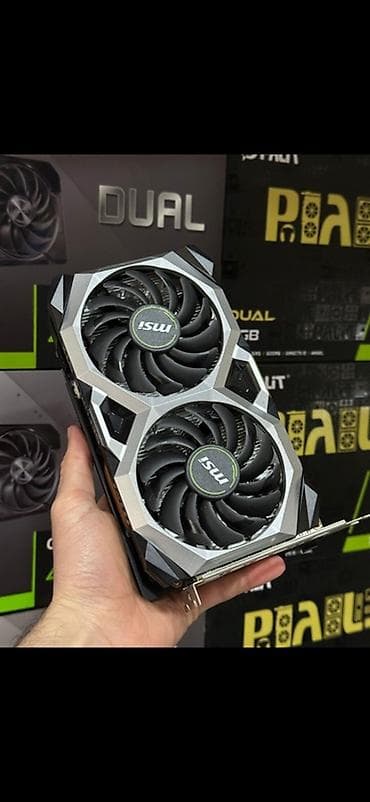 Videokart MSI GeForce GTX 1660 Ti, 6 GB, İşlənmiş lalafo.az -da Videokart MSI GeForce GTX 1660 Ti, 6 GB, İşlənmiş