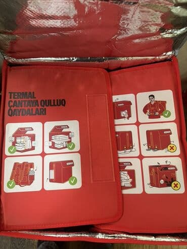 Yango “Yemək Çatdırılması” üçün termal çatdırılma çantası - İstilik lalafo.az -da Yango “Yemək Çatdırılması” üçün termal çatdırılma çantası - İstilik