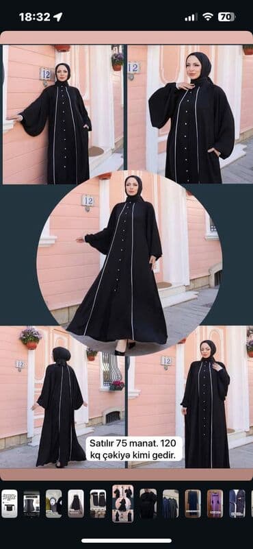 Hicablilar ucun geyim elde. Turkiye istehsali, ariq adamdan tutmus lalafo.az -da Hicablilar ucun geyim elde. Turkiye istehsali, ariq adamdan tutmus