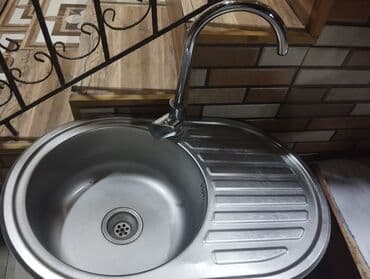 Gigiyenik duşlar: İşlənmiş Mətbəx çanağı, Şkafsız, Paslanmaz polad, Ünvandan götürmə lalafo.az -da — 5 Gigiyenik duşlar: İşlənmiş Mətbəx çanağı, Şkafsız, Paslanmaz polad, Ünvandan götürmə — 5