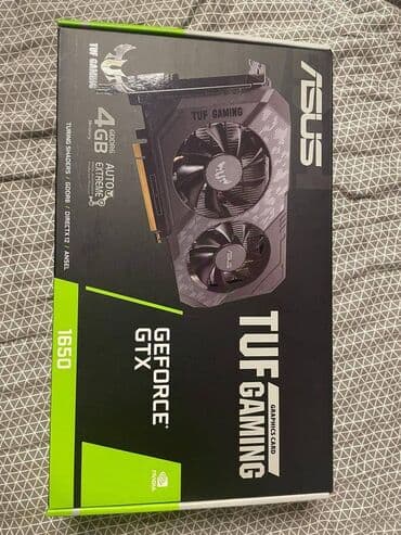 Videokart Asus GeForce GTX 1650, 4 GB lalafo.az -da Videokart Asus GeForce GTX 1650, 4 GB