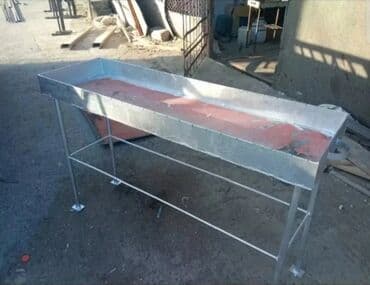 Metal manqal – uzun formalı, qapalı yanlardan dərin kömür bölməsi ilə at lalafo.az — 2 Metal manqal – uzun formalı, qapalı yanlardan dərin kömür bölməsi ilə — 2