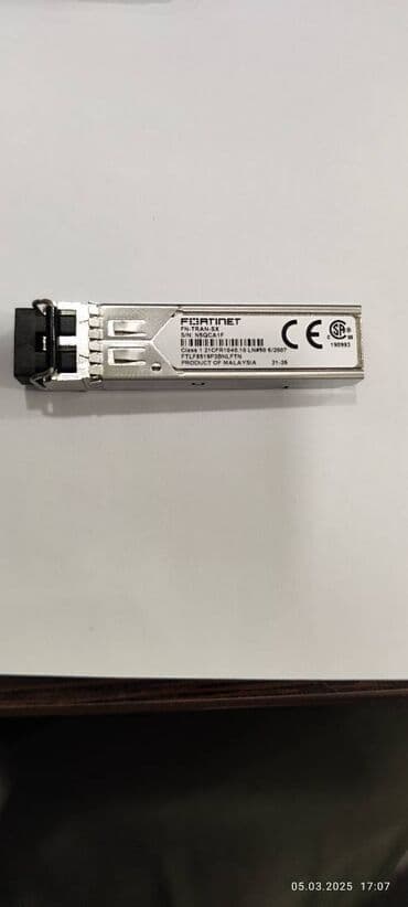 Fortinet fn-tran-sx 1ge sfp sx transceiver 1000base-sx 850mm 550m lc lalafo.az -da Fortinet fn-tran-sx 1ge sfp sx transceiver 1000base-sx 850mm 550m lc