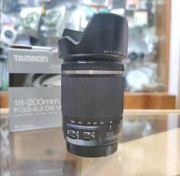 Tamron 18-200mm F/3.5-6.3 Di II VC (Canon üçün) - Geniş diapazonlu lalafo.az -da Tamron 18-200mm F/3.5-6.3 Di II VC (Canon üçün) - Geniş diapazonlu
