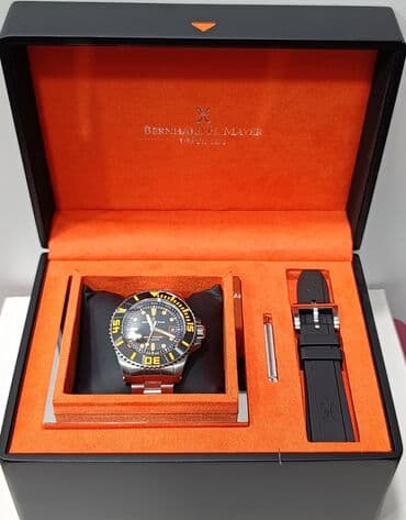 İşlənmiş, Qol saatı, Bernhard Mayer, rəng - Gümüşü lalafo.az -da İşlənmiş, Qol saatı, Bernhard Mayer, rəng - Gümüşü