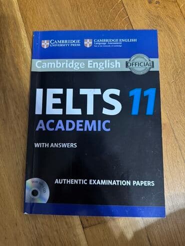 Məhsul: Cambridge English – IELTS 11 Academic (Official) – With lalafo.az -da Məhsul: Cambridge English – IELTS 11 Academic (Official) – With