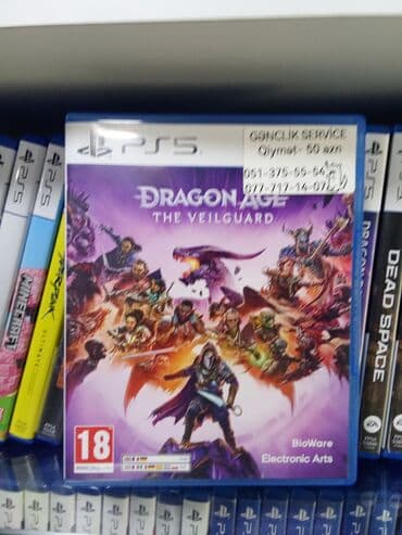 Məhsul: PS5 oyun diski – Dragon Age: The Veilguard Platforma lalafo.az -da Məhsul: PS5 oyun diski – Dragon Age: The Veilguard Platforma