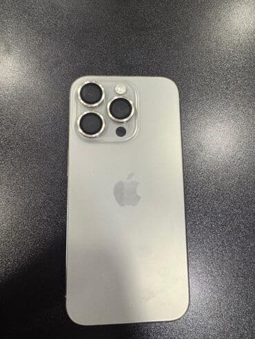 IPhone 15 Pro, 128 GB, Natural Titanium, Face ID lalafo.az -da IPhone 15 Pro, 128 GB, Natural Titanium, Face ID