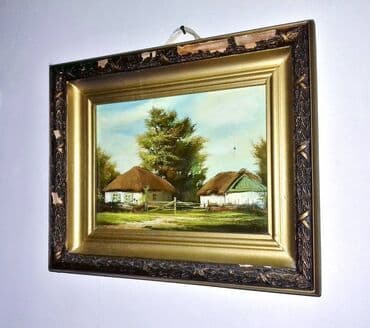 Rəsm əsərləri. Qədimi kətan parça üzərində yağlı boya ilə çəkilmiş lalafo.az -da Rəsm əsərləri. Qədimi kətan parça üzərində yağlı boya ilə çəkilmiş