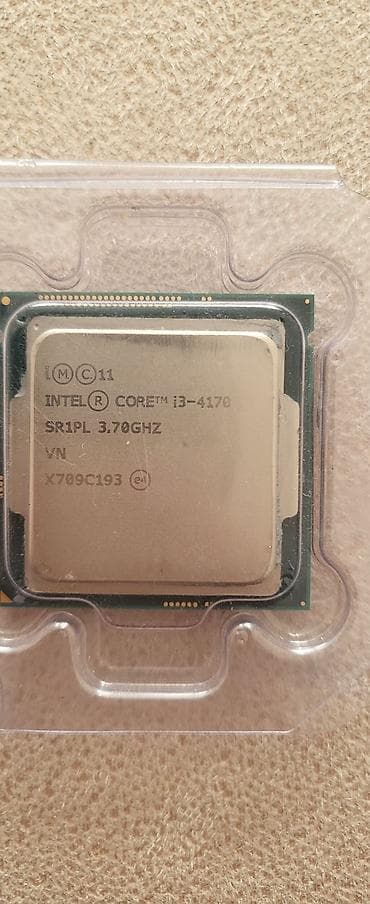 Prosessor Intel Core i3 4170, 3-4 GHz, 4 nüvə, İşlənmiş lalafo.az -da Prosessor Intel Core i3 4170, 3-4 GHz, 4 nüvə, İşlənmiş