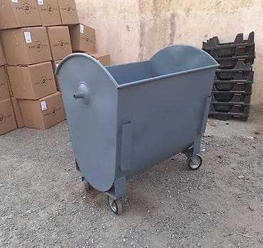 Metall tullantı konteyneri – təkərli, iri həcmli 1100 litr - lalafo.az -da Metall tullantı konteyneri – təkərli, iri həcmli 1100 litr -