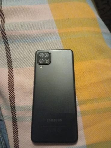 Samsung Galaxy A12, 128 GB, rəng - Qara, Barmaq izi lalafo.az -da Samsung Galaxy A12, 128 GB, rəng - Qara, Barmaq izi