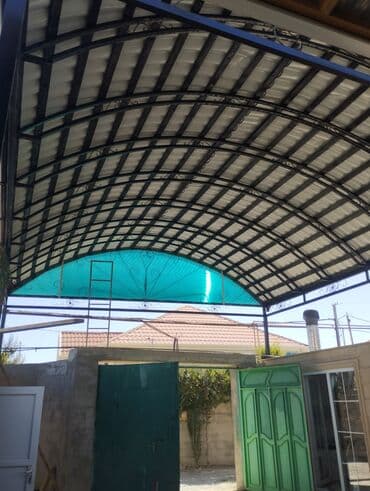 Fasad üçün metal konstruksiyalı taxtaüstü kölgəlik/avtoustanovka lalafo.az -da Fasad üçün metal konstruksiyalı taxtaüstü kölgəlik/avtoustanovka