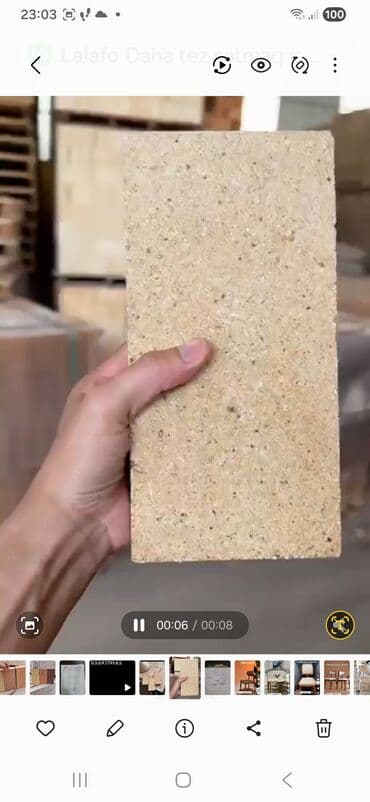 Oda davamli kərpic. yüksək kefiyətli lalafo.az -da Oda davamli kərpic. yüksək kefiyətli