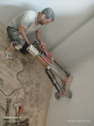 Beton işləri: Beton kəsmə beton deşmə xidməti Karot - HILTI DD 200 / 350 ilə 25 ° lalafo.az -da — 7 Beton işləri: Beton kəsmə beton deşmə xidməti Karot - HILTI DD 200 / 350 ilə 25 ° — 7