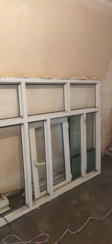 Оконные карнизы: Б/у Двухкамерное Пластиковое окно, Ширина: 190 см, Длина: 140 см at lalafo.az — 3 Оконные карнизы: Б/у Двухкамерное Пластиковое окно, Ширина: 190 см, Длина: 140 см — 3