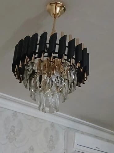 Çılçıraq, 4 lampa, Xrustal lalafo.az -da — 2 Çılçıraq, 4 lampa, Xrustal — 2