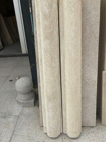 Кафель и метлах: Təbii daşdan hazırlanmış dekorativ sütun elementləri - Material at lalafo.az — 1 Кафель и метлах: Təbii daşdan hazırlanmış dekorativ sütun elementləri - Material — 1