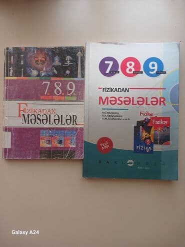 Fizika məsələlər kitabı.7,8 və 9 sinif üçün.Yenidir səliqəli lalafo.az -da Fizika məsələlər kitabı.7,8 və 9 sinif üçün.Yenidir səliqəli