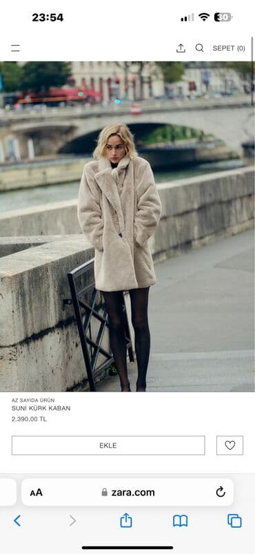 Zara Suni Kurk, 1-2 defe geyilib razmer duz gelmediyinucun satilir Xs lalafo.az -da Zara Suni Kurk, 1-2 defe geyilib razmer duz gelmediyinucun satilir Xs