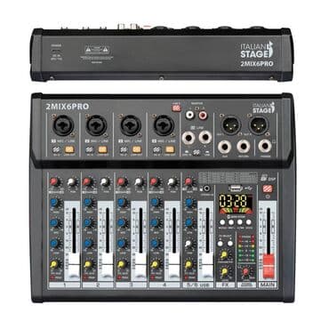 Səs kartları: Passiv Mikşer, Proel IS 2MIX6PRO (Italian Stage) Model: IS 2MIX6PRO - lalafo.az -da — 1 Səs kartları: Passiv Mikşer, Proel IS 2MIX6PRO (Italian Stage) Model: IS 2MIX6PRO - — 1