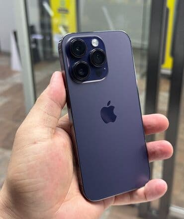IPhone 14 Pro, 256 GB, Deep Purple, Zəmanət, Simsiz şarj, Face ID lalafo.az -da IPhone 14 Pro, 256 GB, Deep Purple, Zəmanət, Simsiz şarj, Face ID