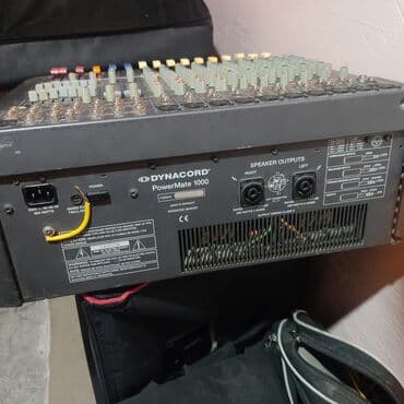 Səs kartları: Dynacord PowerMate 1000 – gücləndiricili mikser Xüsusiyyətlər: - lalafo.az -da — 3 Səs kartları: Dynacord PowerMate 1000 – gücləndiricili mikser Xüsusiyyətlər: - — 3