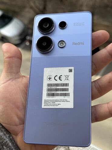 Redmi Note 13 Pro, 512 GB, rəng - Bənövşəyi, Sensor, Barmaq izi, İki sim kartlı lalafo.az -da Redmi Note 13 Pro, 512 GB, rəng - Bənövşəyi, Sensor, Barmaq izi, İki sim kartlı