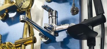 hamam tuşu: İkigöllü vannaya qarışdırıcı kran - Material: xrom örtüklü pirinç lalafo.az -da — 1 hamam tuşu: İkigöllü vannaya qarışdırıcı kran - Material: xrom örtüklü pirinç — 1