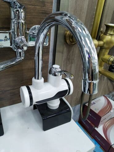 Elektrikli su isidicili mətbəx qarışdırıcısı (kran) - Tez isidən lalafo.az -da Elektrikli su isidicili mətbəx qarışdırıcısı (kran) - Tez isidən