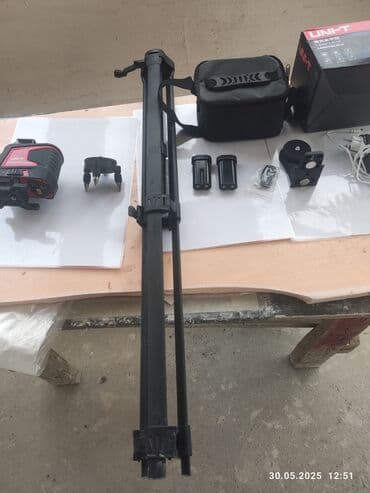 UNIT-T LM576LD-G lazer səviyyəsi, üçayaqlı və aksesuarları ilə lalafo.az -da UNIT-T LM576LD-G lazer səviyyəsi, üçayaqlı və aksesuarları ilə