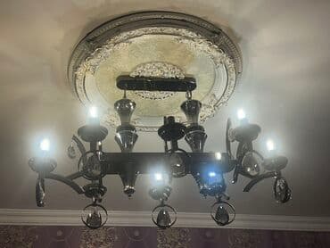 Çılçıraq, 8 lampa, Metal lalafo.az -da Çılçıraq, 8 lampa, Metal