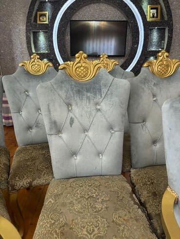 Stullar 8 eded 250 azn satilir‼️2si kreslo kimidir unvan xirdalan lalafo.az -da Stullar 8 eded 250 azn satilir‼️2si kreslo kimidir unvan xirdalan