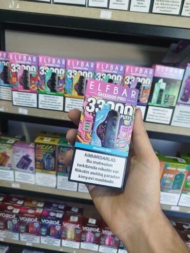 Məhsul: ELF BAR GH33000 PRO birdəfəlik elektron siqaret - Çəkim sayı lalafo.az -da Məhsul: ELF BAR GH33000 PRO birdəfəlik elektron siqaret - Çəkim sayı