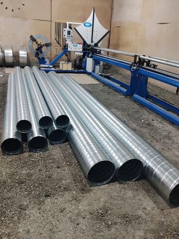 Spiral hava kanalları və fitinqlər – istehsal və satış Məhsul: - lalafo.az -da Spiral hava kanalları və fitinqlər – istehsal və satış Məhsul: -