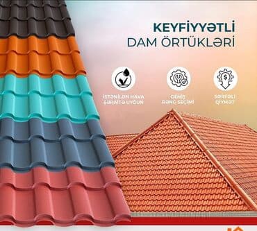 Şifer, Dəmir, Yeni, Pulsuz çatdırılma, Ödənişli quraşdırma, Zəmanətli, Kredit var lalafo.az -da Şifer, Dəmir, Yeni, Pulsuz çatdırılma, Ödənişli quraşdırma, Zəmanətli, Kredit var