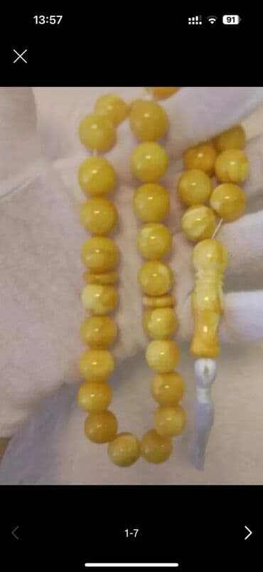 Təbii balti̇k kəhrəbasından təsbeh. Sertifikat və Qarantiya! 100% lalafo.az -da Təbii balti̇k kəhrəbasından təsbeh. Sertifikat və Qarantiya! 100%