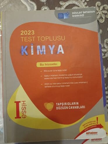 Kimya 1ci hissə toplu satılır lalafo.az -da Kimya 1ci hissə toplu satılır