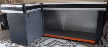 Kassası stolu market üçün – L formalı, metal-korpuslu yaxşı lalafo.az -da Kassası stolu market üçün – L formalı, metal-korpuslu yaxşı