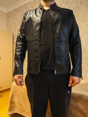 Kurtka, Dəri, Yaz, 4XL lalafo.az -da Kurtka, Dəri, Yaz, 4XL