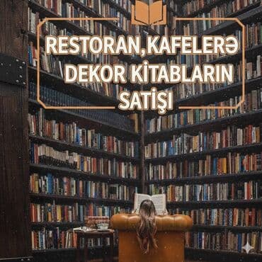 Информатика: Dekorativ Kitabların Satışı Restoran, Kafe, Plaza və Dükanlar üçün! at lalafo.az — 1 Информатика: Dekorativ Kitabların Satışı Restoran, Kafe, Plaza və Dükanlar üçün! — 1
