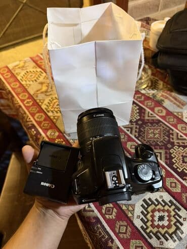 Salam Canon EOS 1100D DSLR fotoaparat Ideal vezyetde hecbir problemi lalafo.az -da Salam Canon EOS 1100D DSLR fotoaparat Ideal vezyetde hecbir problemi