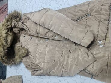 Qadınlar üçün isti qış kurtkası - Rəng: bej - Uzun model, bel lalafo.az -da Qadınlar üçün isti qış kurtkası - Rəng: bej - Uzun model, bel