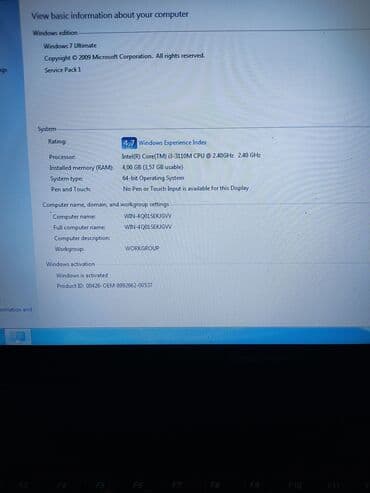 Lenovo noutbuk – Intel Core i3-3110M 2.40 GHz prosessor, 4 GB RAM və lalafo.az -da Lenovo noutbuk – Intel Core i3-3110M 2.40 GHz prosessor, 4 GB RAM və