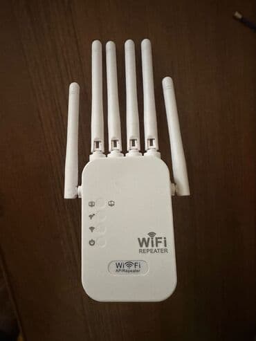WiFi Repeater/AP gücləndirici - 6 ədəd xarici antena (4 üst, 2 yan) – lalafo.az -da WiFi Repeater/AP gücləndirici - 6 ədəd xarici antena (4 üst, 2 yan) –